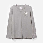 Monogrammed V Neck Sweatshirt