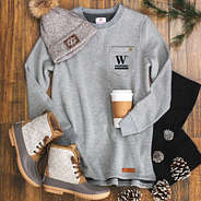 wofford crewneck sweatshirt outfit