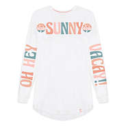 Sunny vacay jersey shirt