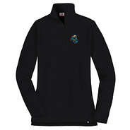 coastal carolina pullover sweatshirt in black