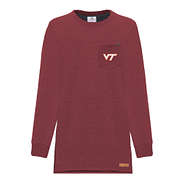 Virginia Tech crewneck sweatshirt white background