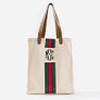 Khaki Red Green Stripe