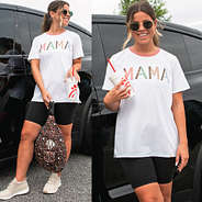 mama tee on a mama on the go