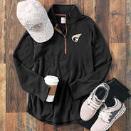 anderson Trojans fleece pullover outfit