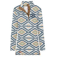 Monogrammed Aztec Pullover Sweatshirt