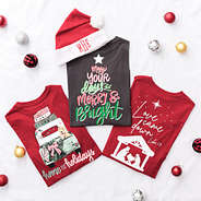 trio christmas t-shirts