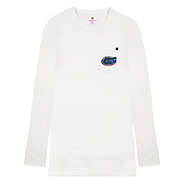 Florida Gators Quilted Sweatshirt in Ivory