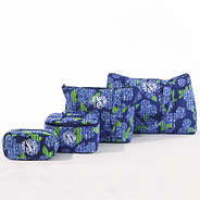 navy hydrangea quilted collection image