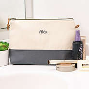 savannah cosmetic case up close with name