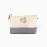 Monogrammed Savannah Cosmetic Case