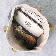 inside of savannah tote