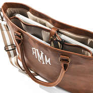 laptop tote bag up close