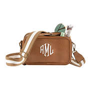 Monogrammed Crossbody Camera Bag