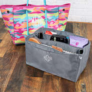 tote organizer with neoprene tote