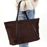 Suede Tote