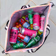 inside personalized extra large cooler