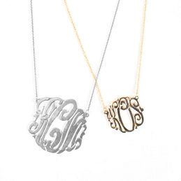 Monogrammed Signature Necklace