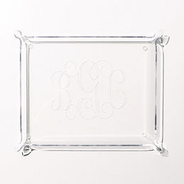 Personalized Acrylic Tray for jewelry