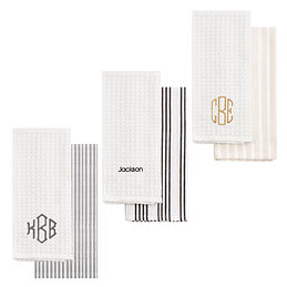 White Terry Dish Towel – The Monogrammed Home