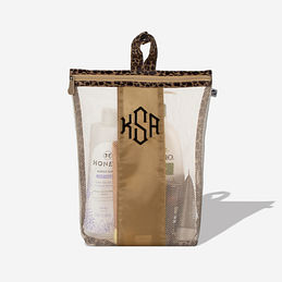 Monogrammed Shower Bag