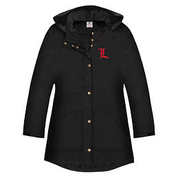 Louisville Cardinals Rain Jacket in Black