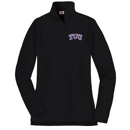 TCU Horned Frogs Pullover Sweatshirt in Black