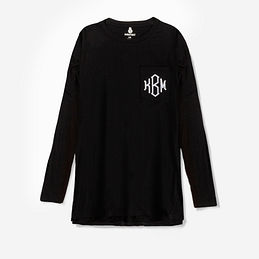 Monogrammed Tunic Shirt Marleylilly