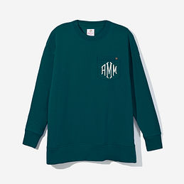 Monogrammed Crewneck Sweatshirt