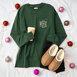 Monogrammed Crewneck Sweatshirt Monogrammed Crewneck Sweatshirt