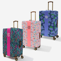 Monogrammed Luggage Cover