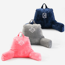 Monogrammed Lounge Pillow Cover
