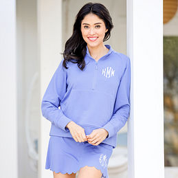 セットアップ RONRON VOLUME SLEEVE RIBBON SWEATSHIRT NAVY Balloon Sleeve Crew Neck Pullover Short Sweatshirt – Niobe