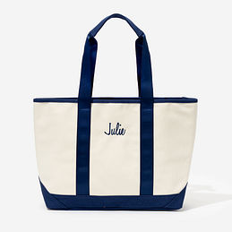 Personalized Boat Tote Bag | Marleylilly