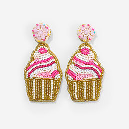 cupcake earrings
