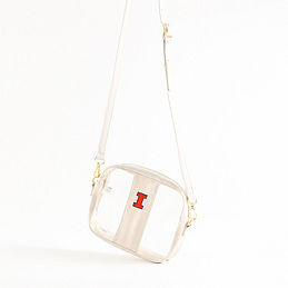 Illinois Clear Game Day Crossbody Bag