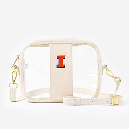 Illinois Fighting Illini Clear Stadium Crossbody Bag