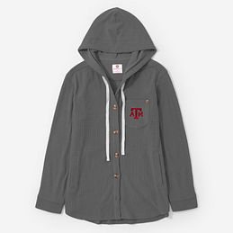 Texas A&M Aggies Waffle Shacket