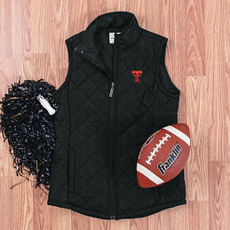 トップス teck paddeet vest Gz5-updated-texas-tech-puffer-