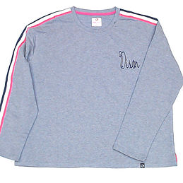 BLOOPER: Monogrammed Lightweight Sweatshirt