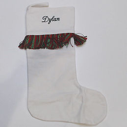 BLOOPER: Personalized Christmas Stocking