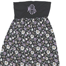 BLOOPER SWIM: Monogrammed Beach Cover Up