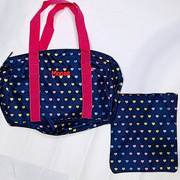 BLOOPER: Monogrammed Kids Activity Bag