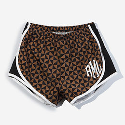 Custom Monogrammed Ladies Athletic Shorts/personalized/running