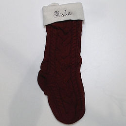 BLOOPER ACCESSORY: Personalized Christmas Stocking