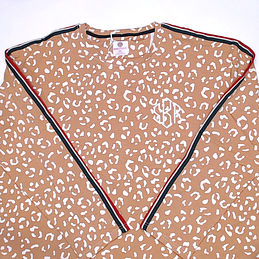BLOOPER: Monogrammed Lightweight Sweatshirt