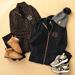 Personalized Fleece Jacket | Marleylilly