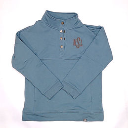 BLOOPER KIDS: Monogrammed Kids Pullover