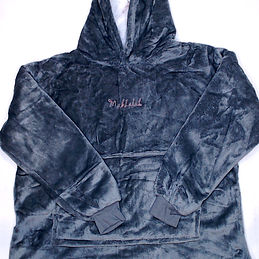 BLOOPER: Monogrammed Kids Blanket Hoodie