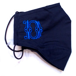 BLOOPER ACCESSORY: Monogrammed Face Mask