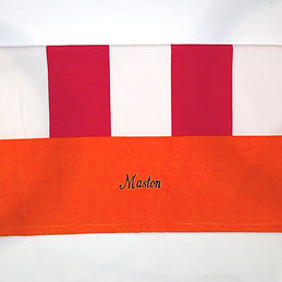 BLOOPER: Monogrammed Beach Towel